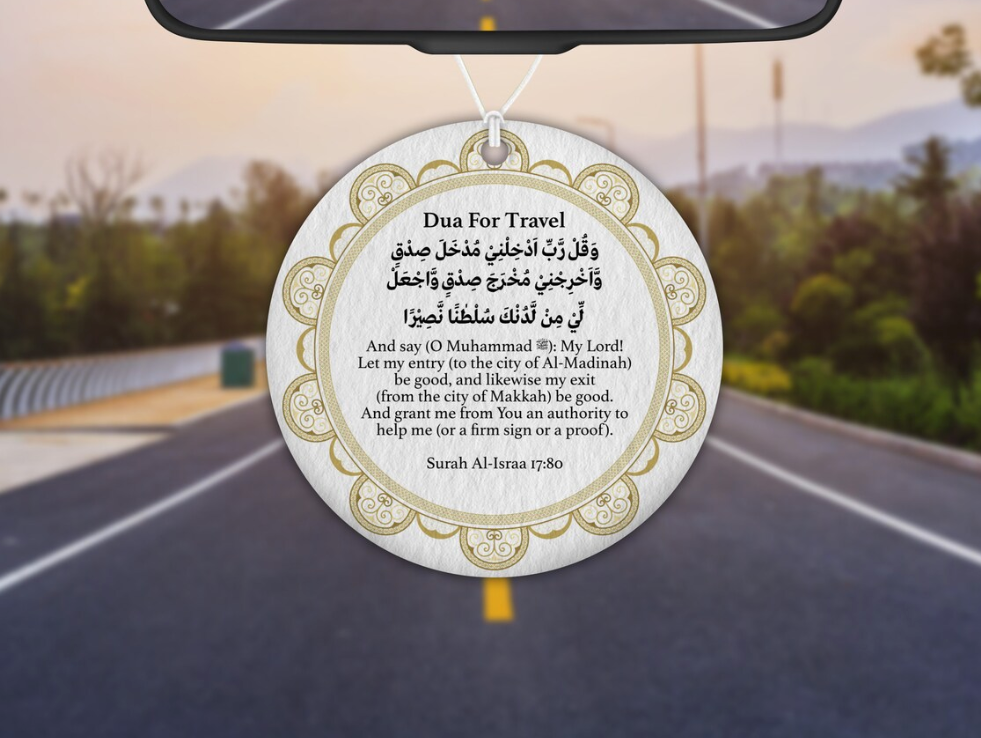 Travel Dua Car Air Freshener