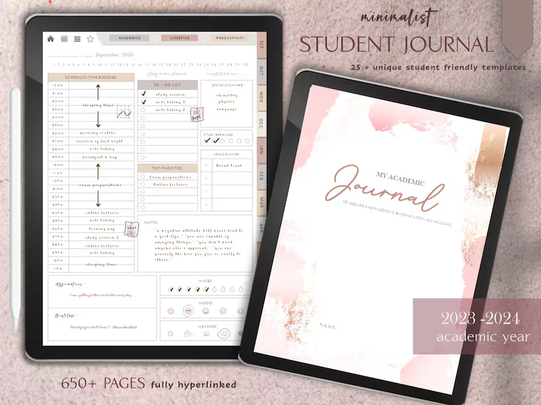 Uni Planner & Journal (Digital Version)