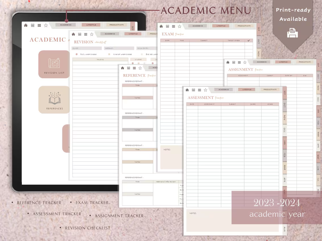 Uni Planner & Journal (Digital Version)