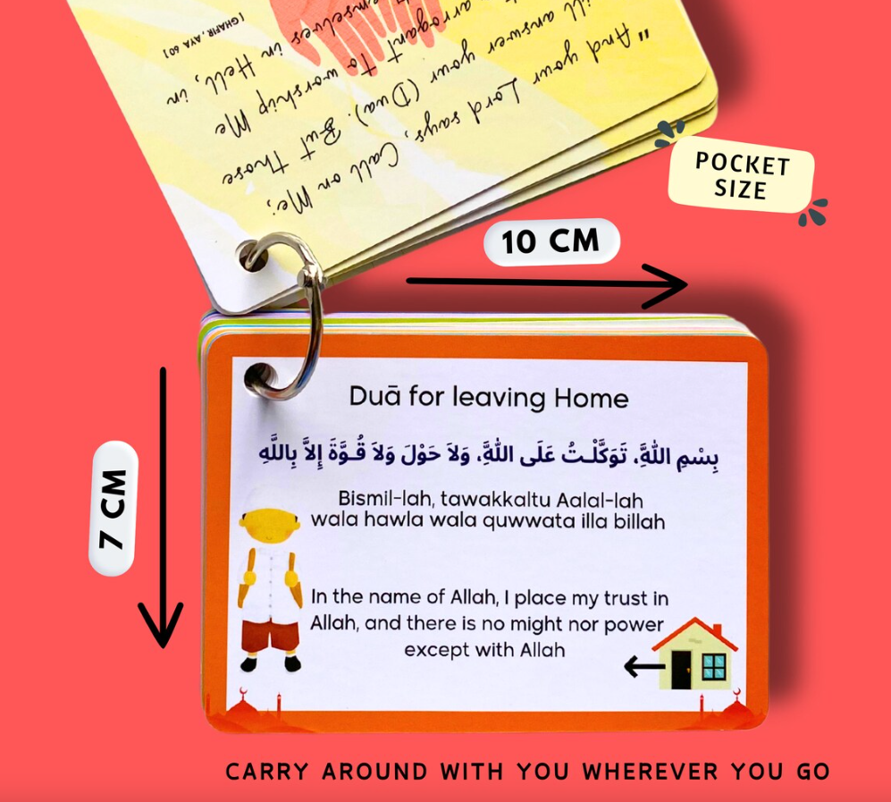 Kids Daily Dua Cards