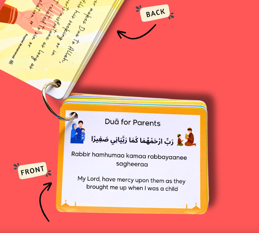 Kids Daily Dua Cards